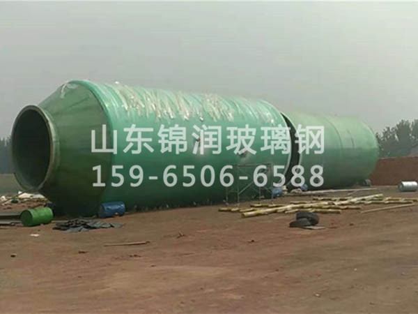 Φ5.5米 高28米 脫硫塔(現(xiàn)場(chǎng)制作)